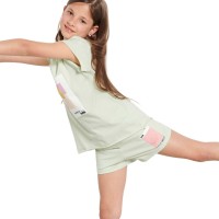 Bodytalk Παιδικό σόρτς για κορίτσια "SMUDGEG" - 1231-702305-00633