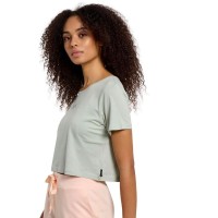 Bodytalk Γυναικεία cropped κοντομάνικη μπλούζα "SNAPS" - 1231-903620-00633
