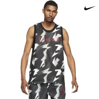 Nike Jordan Jumpman Ανδρική Μπλούζα Dri-Fit Αμάνικη Μαύρη - CZ4738-010