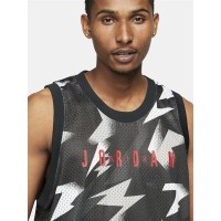 Nike Jordan Jumpman Ανδρική Μπλούζα Dri-Fit Αμάνικη Μαύρη - CZ4738-010