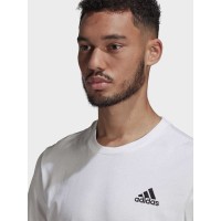 Adidas Ανδρικό T-shirt ESSENTIALS EMBROIDERED SMALL LOGO TEE - GK9640