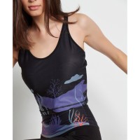 Bodytalk Γυναικείο αμάνικο crop top"CORALREEF" - 1231-905520-00100