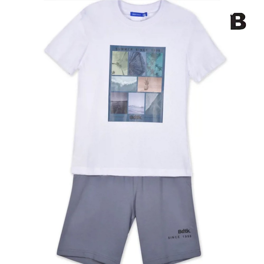 Bodytalk Παιδικό σετ για αγόρια με κοντομάνικο t-shirt και βερμούδα - 1231-753399-00200