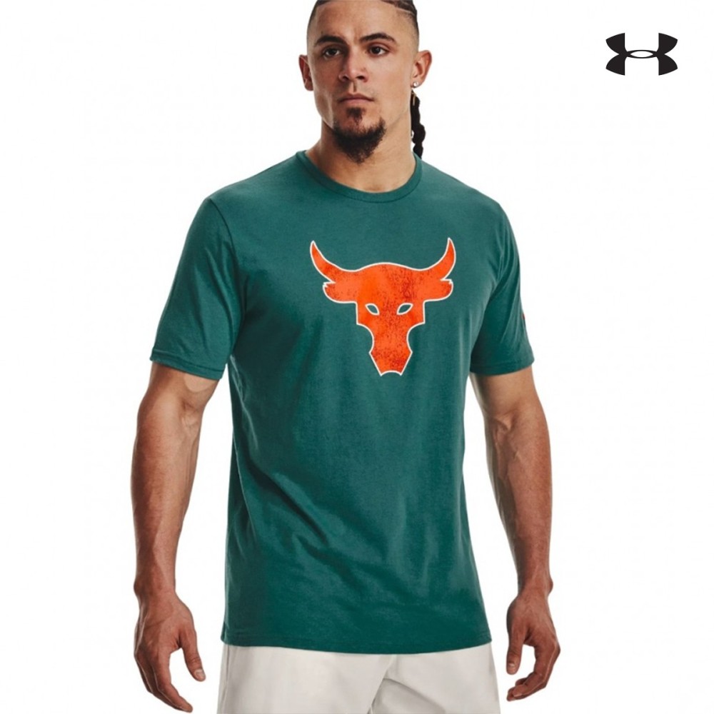 Under Armour Mens Project Rock Brahma Bull Short Sleeve Ανδρικό T-shirt - 1361733-722