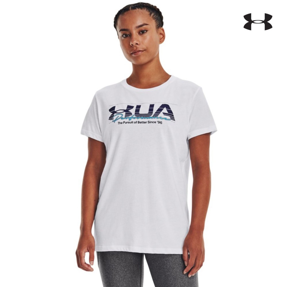 Under Armour Γυναικείο T-shirt Womens UA Vintage Performance Short Sleeve - 1376748-100