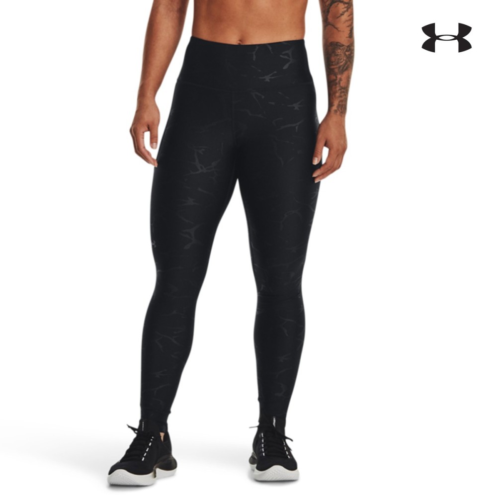 Under Armour Γυναικείο Κολάν Women's HeatGear® No-Slip Waistband Emboss Leggings - 1377108-001