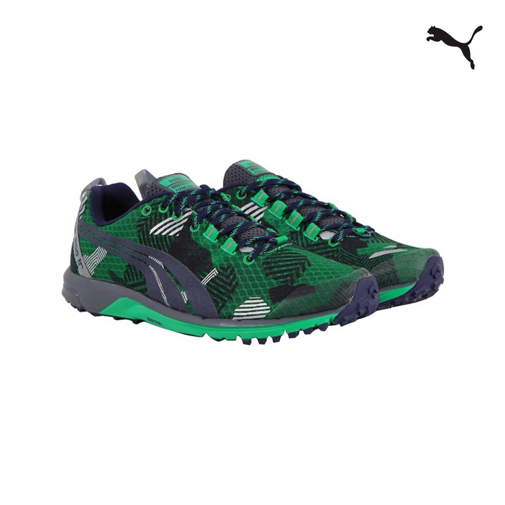 Puma Ανδρικά Αθλητικά Παπούτσια Running Πράσινα - 187414-05