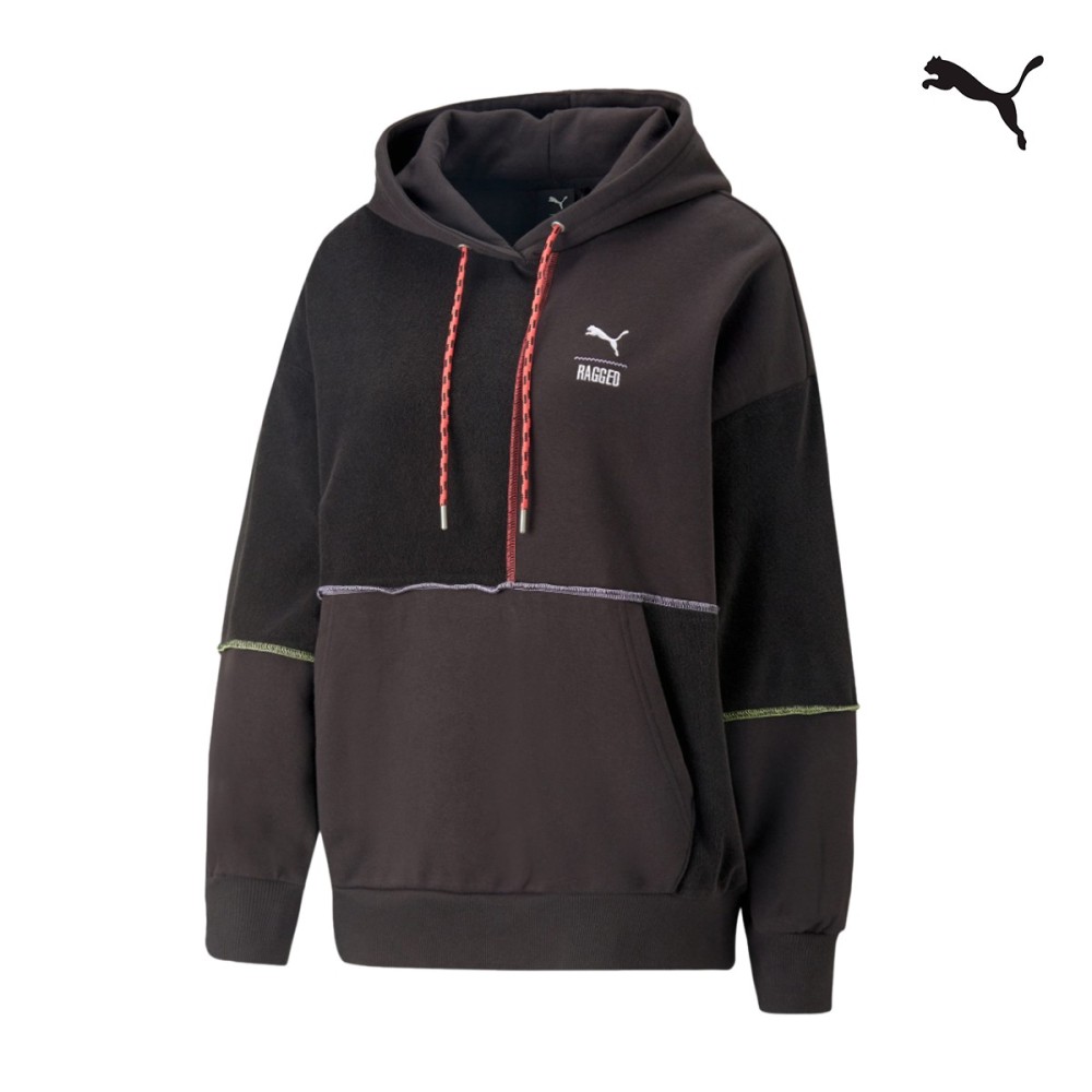 PUMA x THE RAGGED Γυναικείο Φούτερ με Κουκούλα PRIEST Hoodie Women - 539128-01