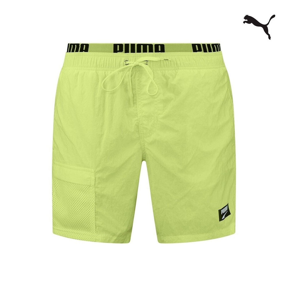 Puma Ανδρικό Μαγιό SWIM MEN UTILITY MID SHORTS 1P ΣΟΡΤ ΚΟΝΤΟ DOBOTEX - 701221757-004