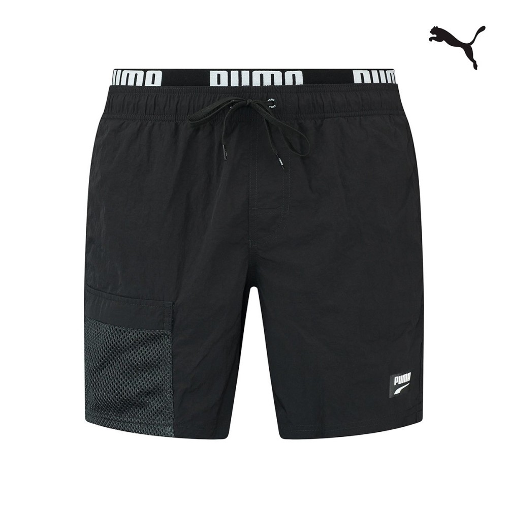 Puma Ανδρικό Μαγιό SWIM MEN UTILITY MID SHORTS 1P ΣΟΡΤ ΚΟΝΤΟ DOBOTEX - 701221757-002