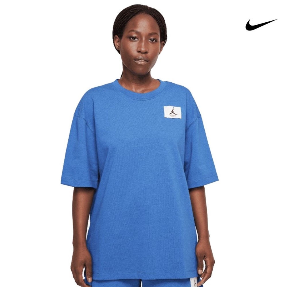 Nike Γυναικείο t-shirt Jordan Essentials Women's T-Shirt - Blue - DD7057-480