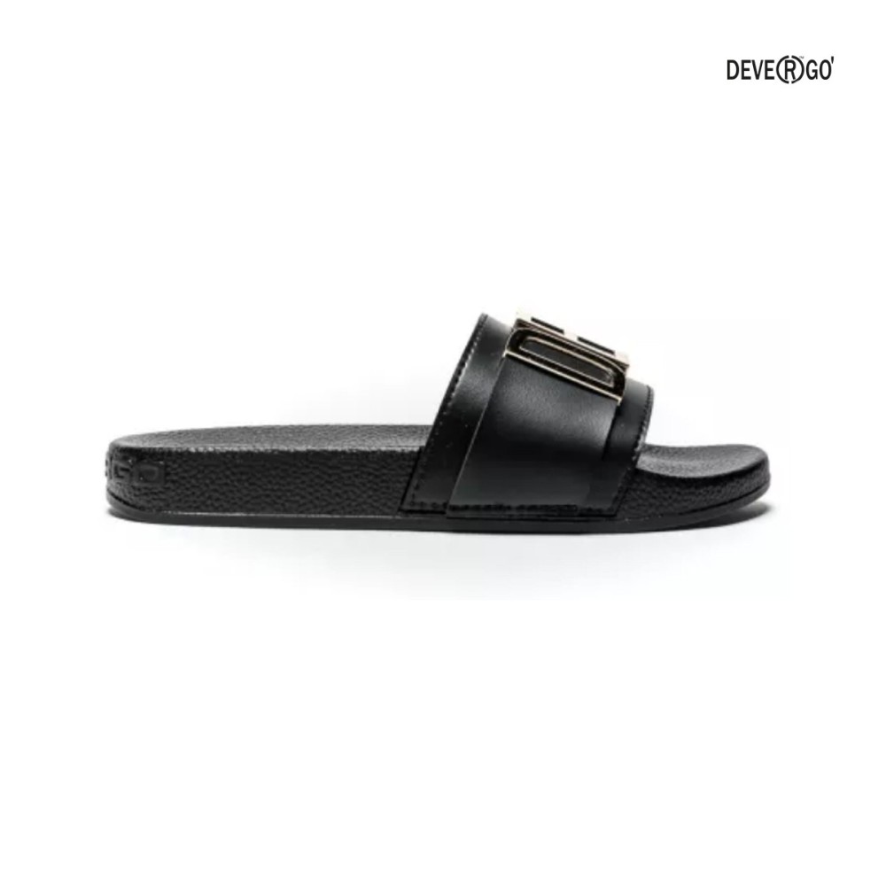 Devergo Γυναικείες Παντόφλες CARAVELLA LETTERS - DE-SY2526LT23SS-BLG