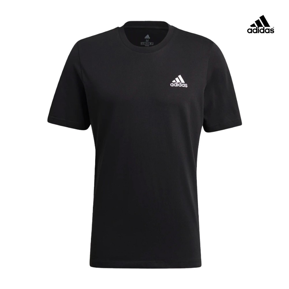 Adidas Ανδρικό T-shirt ESSENTIALS EMBROIDERED SMALL LOGO TEE - GK9639