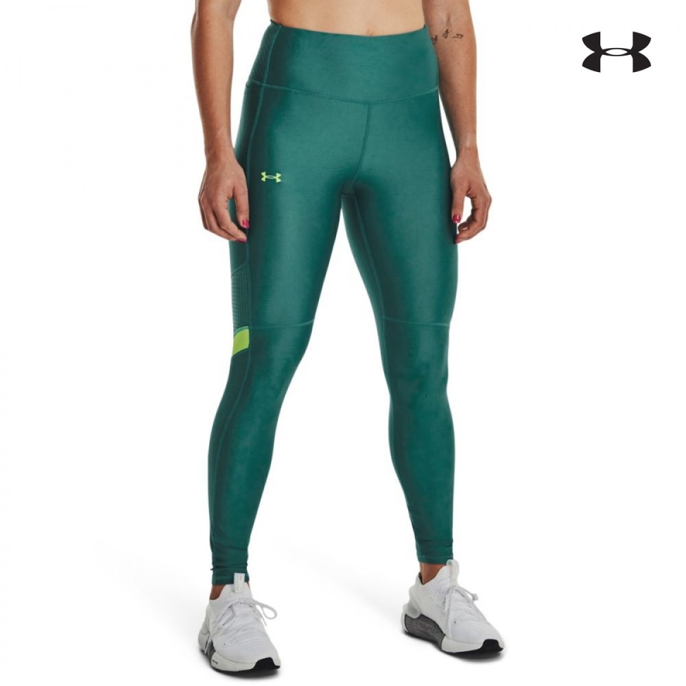 Under Armour Γυναικείο Κολάν Women's HeatGear® No-Slip Waistband Mesh Panel Leggings - 1378753-722
