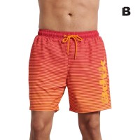 BodyTalk Ανδρικό Μαγιό Σορτς Μαύρο με Ρίγες - 1221-951244-00369
