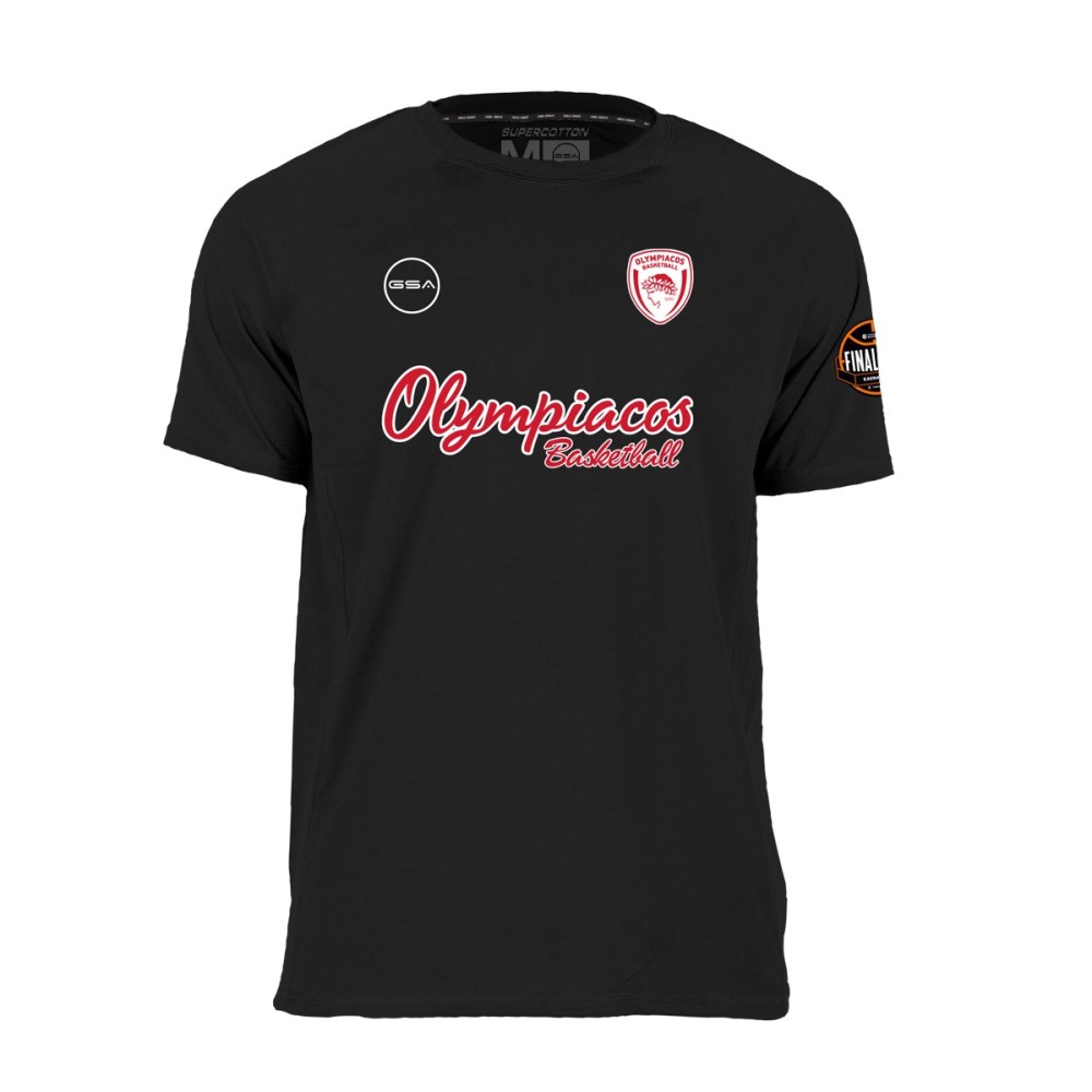 GSA Final Four Kaunas Team Mission T-shirt Olympiacos B.C. Euroleague 2022-23 1747138