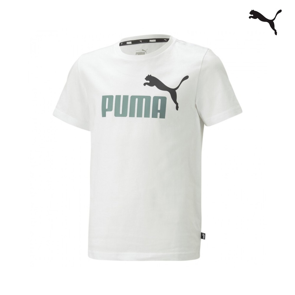 Puma Παιδικό T-shirt Essentials+ Two-Tone Logo Youth Tee - 586985-66