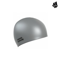 Madwave Σκουφάκι κολύμβησης Silicone Swim Cap Silver - M053505012W
