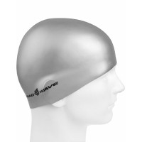 Madwave Σκουφάκι κολύμβησης Silicone Swim Cap Silver - M053505012W