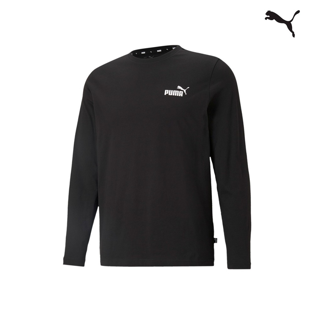 Puma Ανδρική Μακρυμάνικη Μπλούζα Essentials Long Sleeve Men's Tee - 586672-01