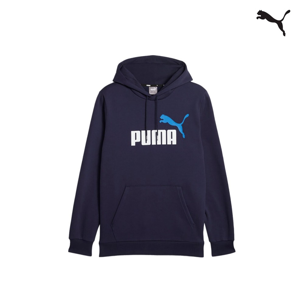 Puma Ανδρικό Φούτερ με κουκούλα Essentials+ Two-Tone Big Logo Men's Hoodie - 586764-07