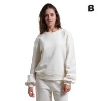 Bodytalk Γυναικεία Μπλούζα Bdtkwlessismore Sweater Crewneck Open Bac - 1232-904126 - 00211
