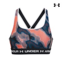 Under Armour Γυναικείο Μπουστάκι  Womens Armour® Mid Crossback Printed Sports Bra - 1361042-963