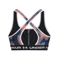 Under Armour Γυναικείο Μπουστάκι  Womens Armour® Mid Crossback Printed Sports Bra - 1361042-963