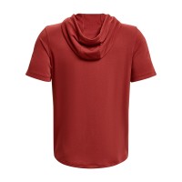 Under Armour Mens Project Rock Terry Short Sleeve Hoodie Ανδρικό T-shirt με κουκούλα - 1377427-635