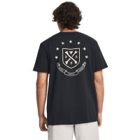Under Armour Ανδρικό T-shirt Mens Project Rock Crest Heavyweight Short Sleeve - 1379749-001