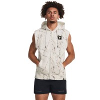 Under Armour Ανδρική Αμάνική Ζακέτα Mens Project Rock Rival Fleece Sleeveless Full-Zip - 1380120-114