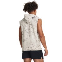 Under Armour Ανδρική Αμάνική Ζακέτα Mens Project Rock Rival Fleece Sleeveless Full-Zip - 1380120-114