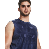 Under Armour Ανδρικό T-shirt Mens Project Rock Show Me Sweat Tank - 1380180-480