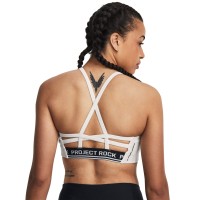 Under Armour Γυναικείο Μπουστάκι Womens Project Rock All Train Crossback Bra - 1380181-114
