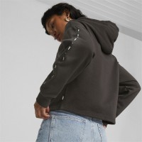 PUMA Γυναικεία μπλούζα φούτερ ESS TAPE HOODIE FL - 675996-01