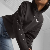 PUMA Γυναικεία μπλούζα φούτερ ESS TAPE HOODIE FL - 675996-01