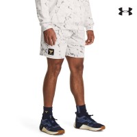 Under Armour Ανδρικό Σορτσακι Mens Project Rock Rival Fleece Printed Shorts - 1380545-114