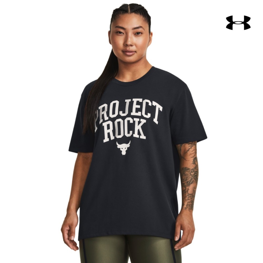 Under Armour Γυναικείο T-shirt Women's Project Rock Heavyweight Campus T-Shirt - 1377449-002