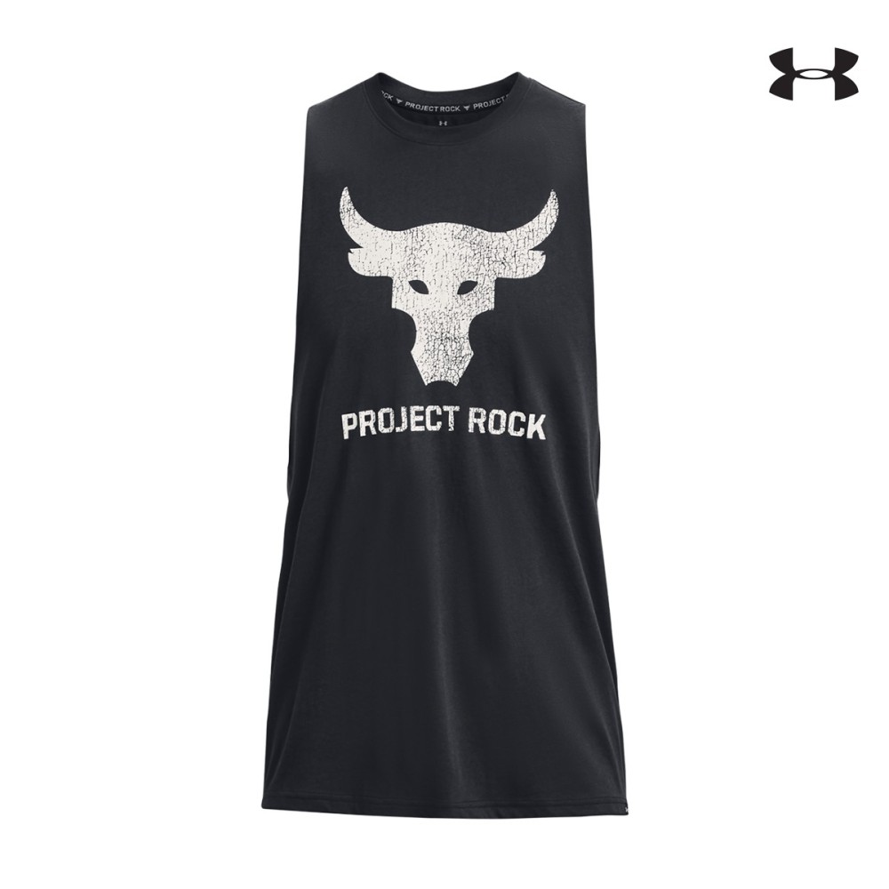 Under Armour Ανδρικό Αμάνικο T-shirt Mens Project Rock Brahma Bull Tank  - 1373787-003