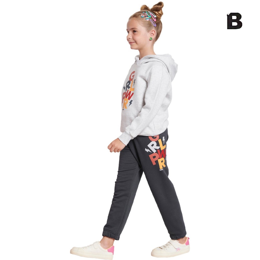 Παιδικό σετ με φούτερ και jogger φόρμα Kids set with sweatshirt and joggers - 1232-701499-54682