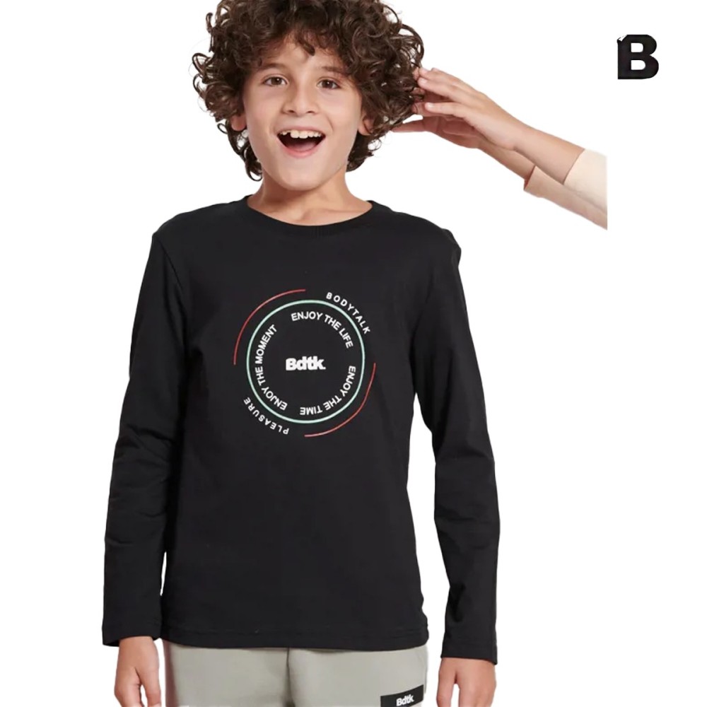 Bodytalk Παιδική μακρυμάνικη μπλούζα Kids Hoodie - 1232-751426-00100