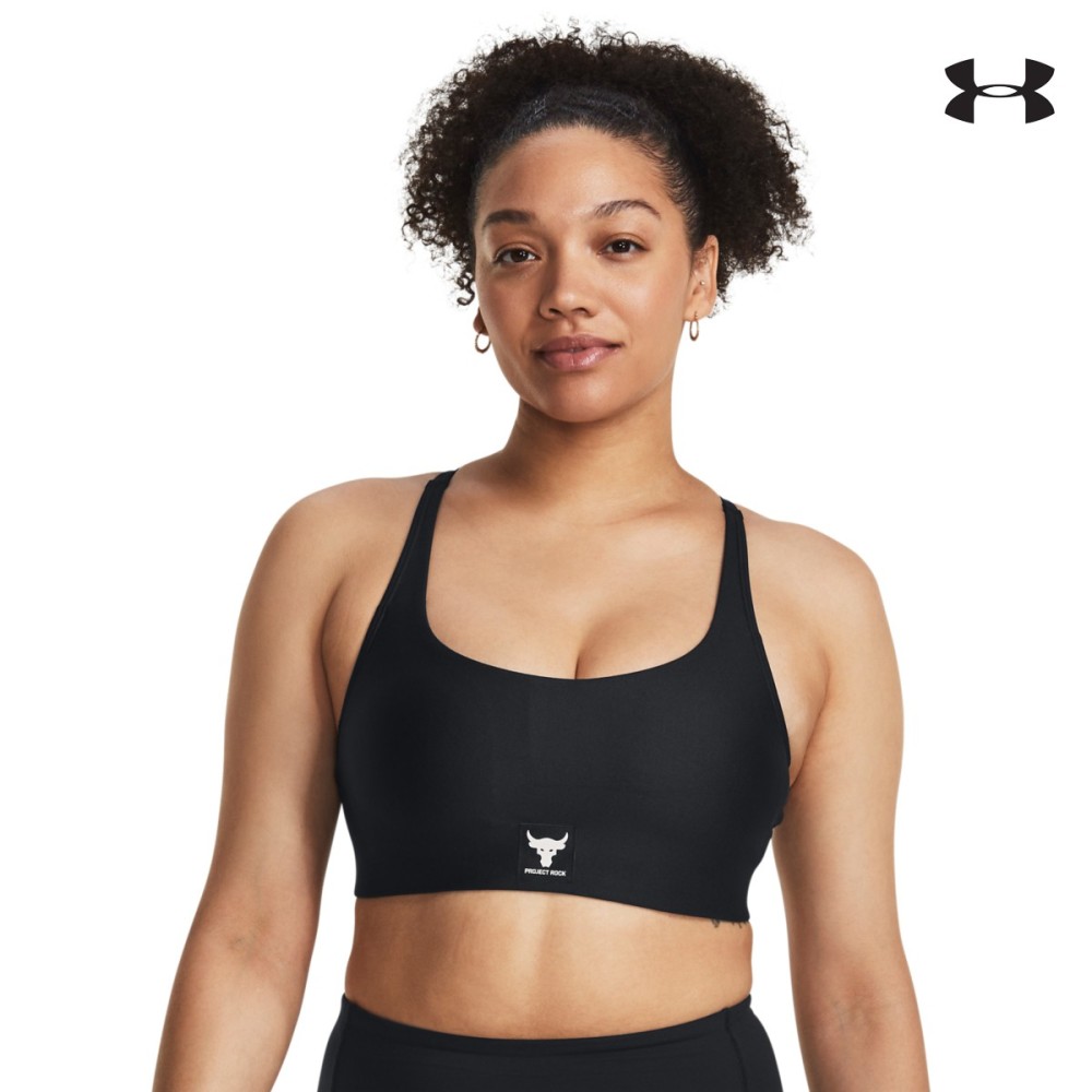 Under Armour Γυναικείο Μπουστάκι Womens Project Rock All Train Crossback Bra - 1380181-001