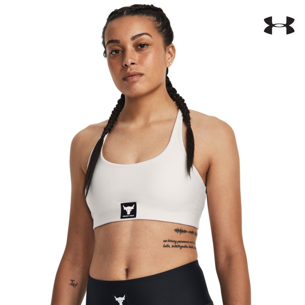 Under Armour Γυναικείο Μπουστάκι Womens Project Rock All Train Crossback Bra - 1380181-114