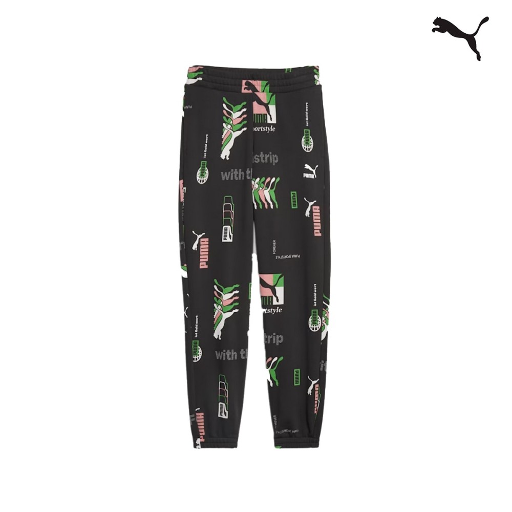 Puma Γυναικεία Φόρμα Παντελόνι Classics Printed Womens Sweatpants - 621386-01