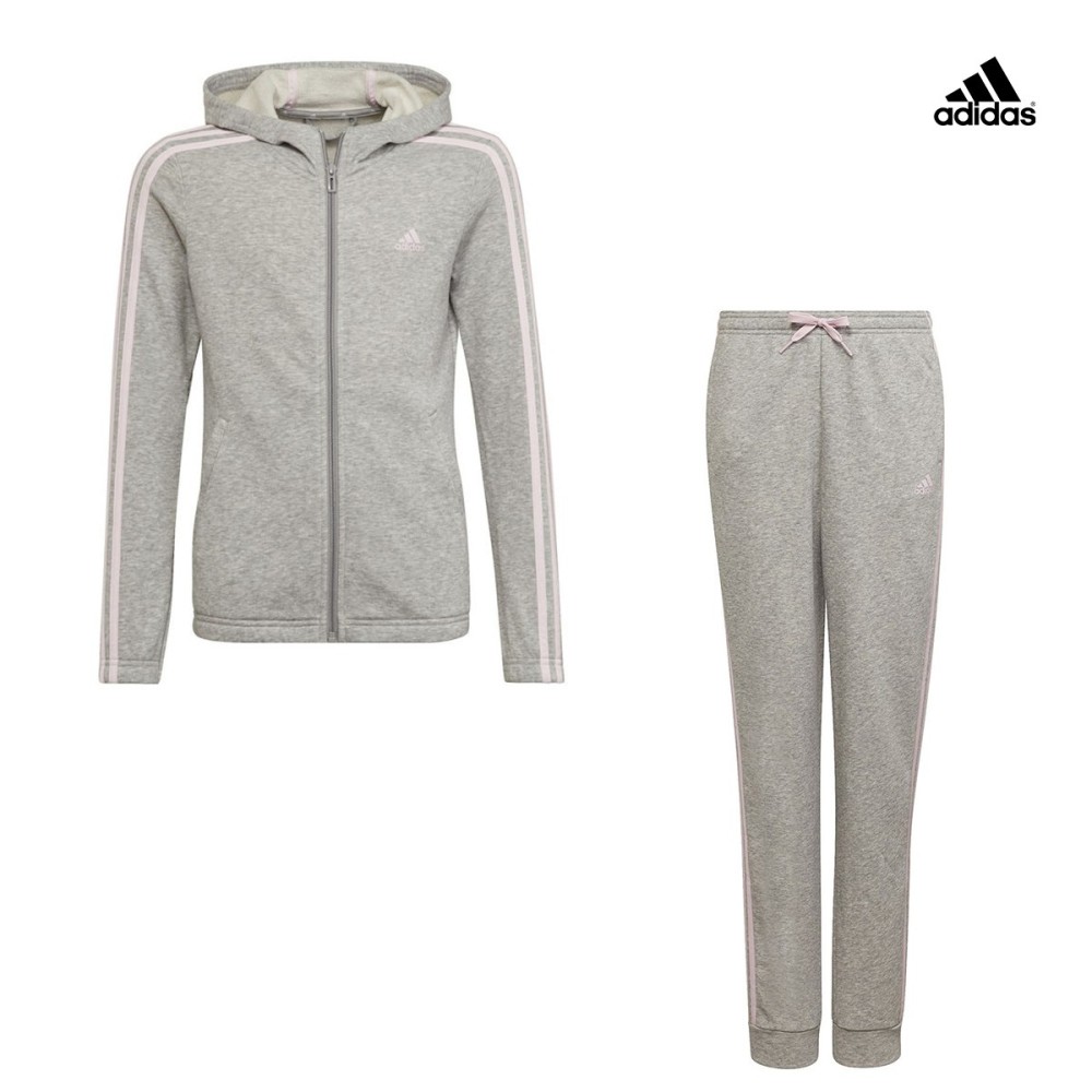 Adidas Παιδικο Σετ για κορίτσι Fullzip Hoodie G 3S FZ HD French Terry - 87528759