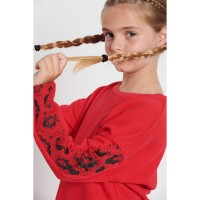 Bodytalk Παιδική μακρυμάνικη μπλούζα για κορίτσια Kids long sleeve shirt for girls `MATERIAL` - 1232-703826-00300