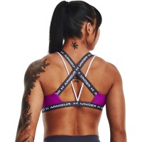 Under Armour Womens UA Crossback Low Sports Bra - 1361033-577