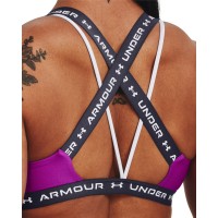 Under Armour Womens UA Crossback Low Sports Bra - 1361033-577