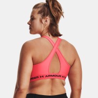 Under Armour Womens Armour Mid Crossback Sports Bra Γυναικείο Μπουστάκι - 1361034-629