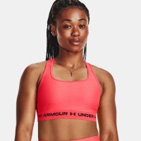 Under Armour Womens Armour Mid Crossback Sports Bra Γυναικείο Μπουστάκι - 1361034-629